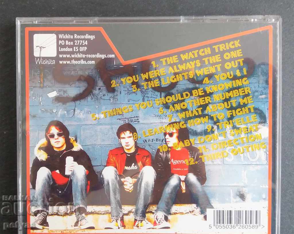 Auction The Cribs - rock MUSIC Auction The Cribs - rock MUSIC