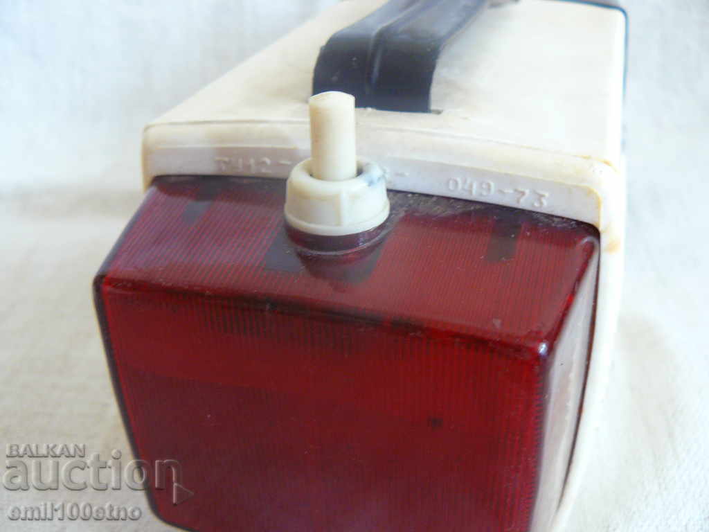 Flashlight - spotlight - signal lamp Tourist USSR - 5 Flashlight - spotlight - signal lamp Tourist USSR - 5