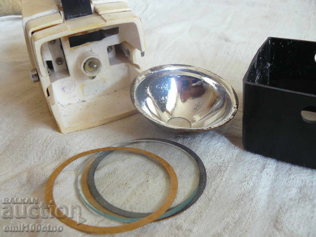 Flashlight - spotlight - signal lamp Tourist USSR - 7 Flashlight - spotlight - signal lamp Tourist USSR - 7