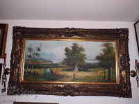 MUSEUM WORK, OLIVE PAINTS