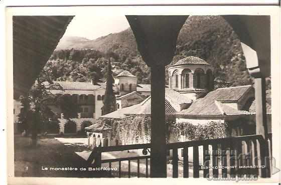 Картичка  България  Бачковският манастир 22*