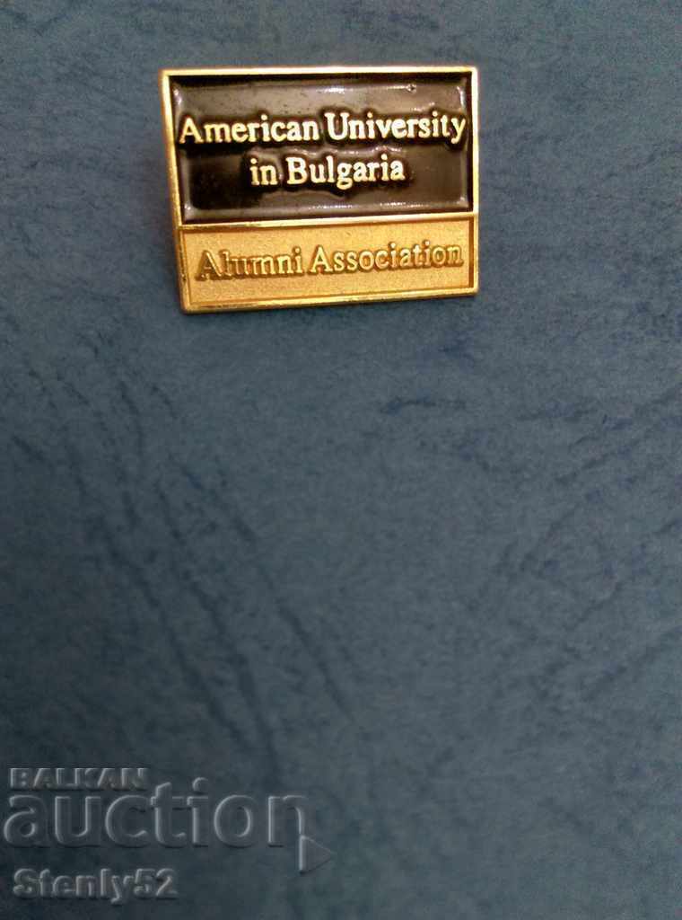 Insigna, Universitatea Americană din Bulgaria