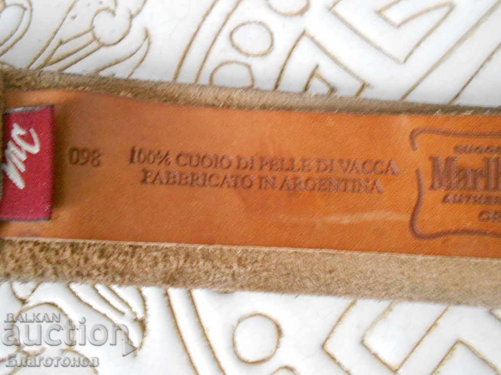 Delivery of A leather belt