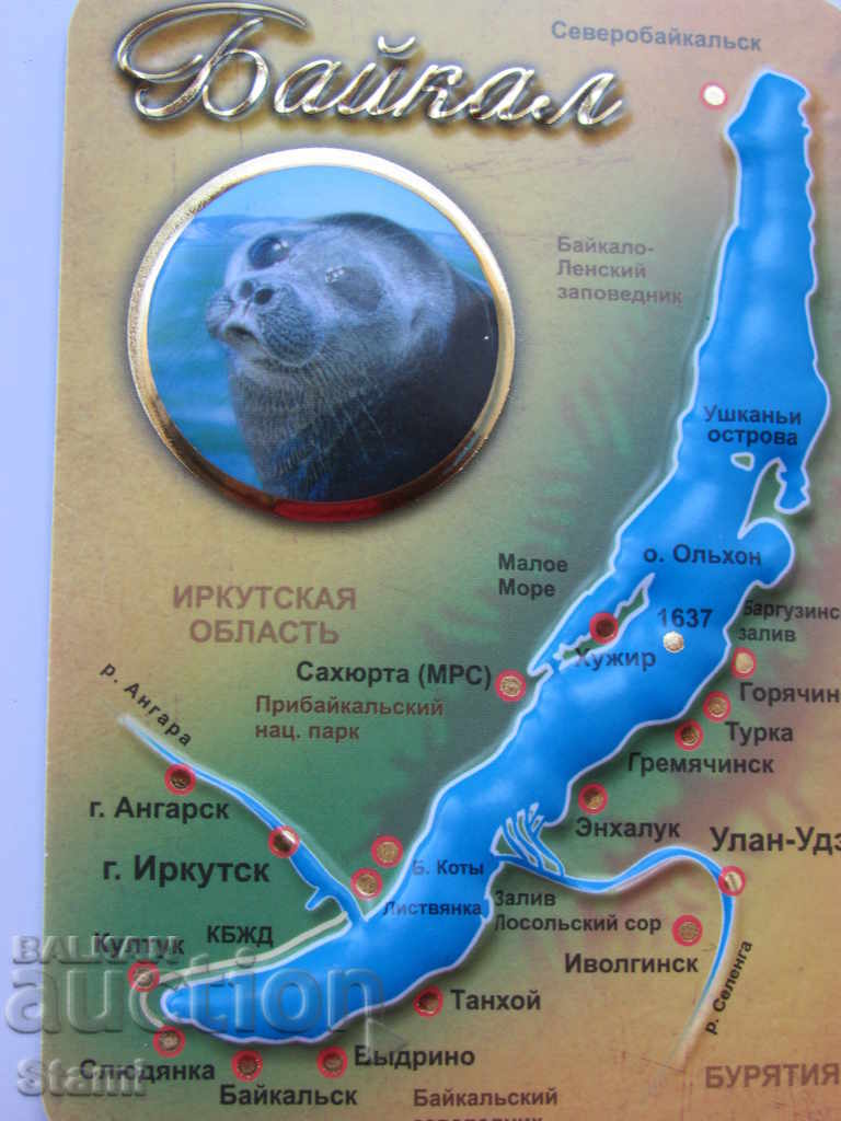 Delivery of Authentic 3D magnet from Lake Baikal, Russia-series-1 Delivery of Authentic 3D magnet from Lake Baikal, Russia-series-1