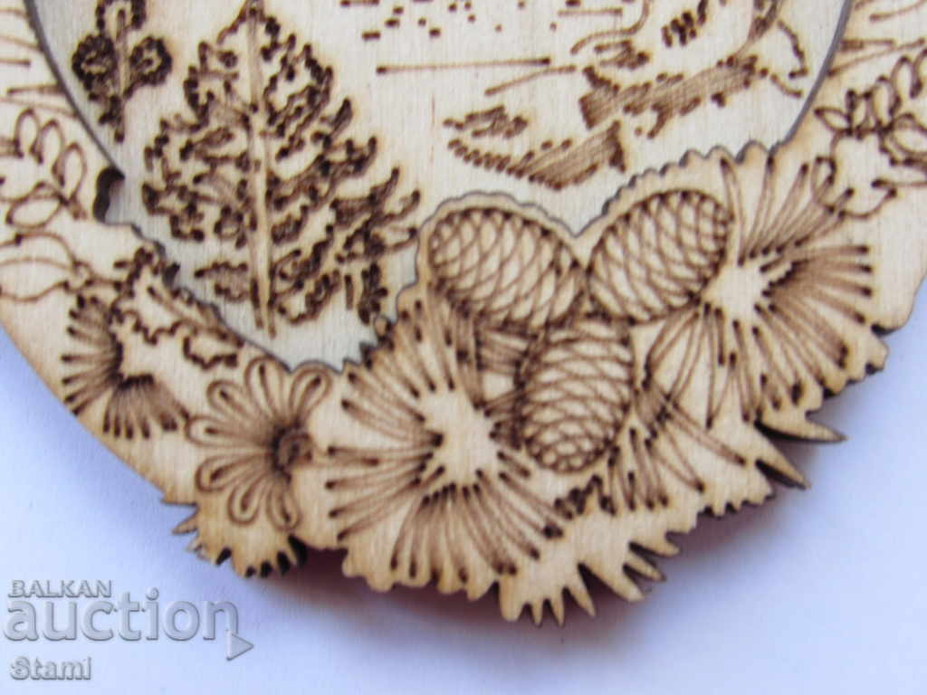 Delivery of Authentic 3D wood magnet from Lake Baikal, Russia-series-9