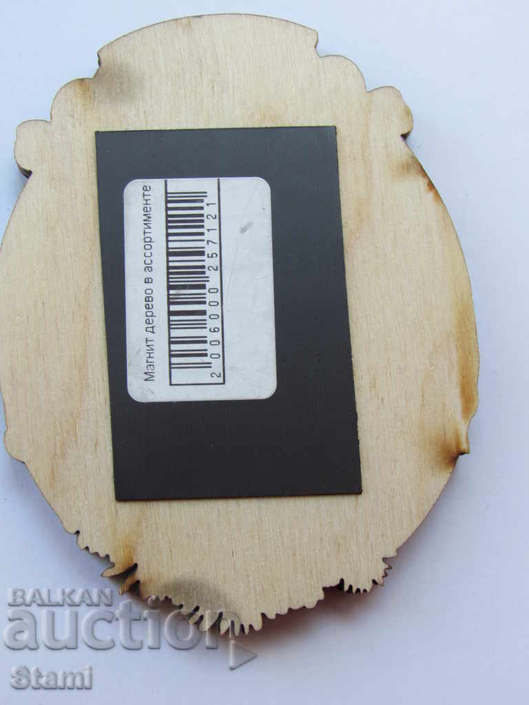 Authentic 3D wood magnet from Lake Baikal, Russia-series-9 - 6