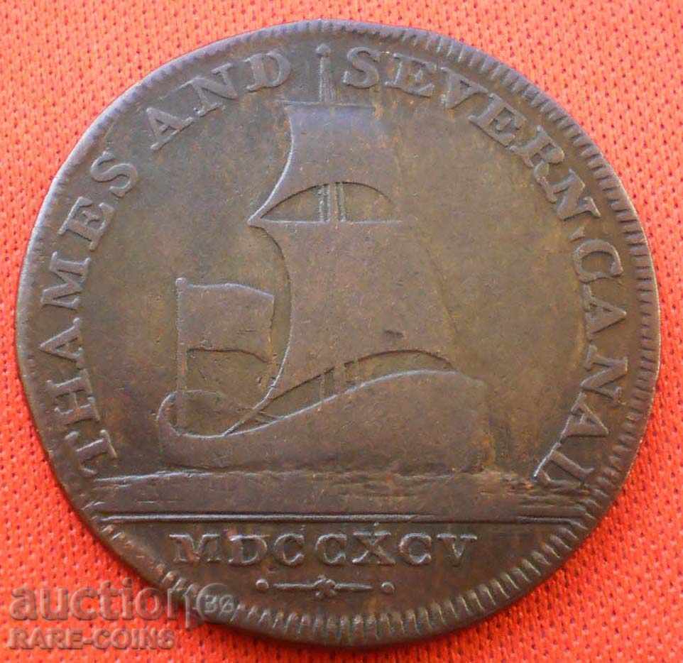 Marea Britanie ½ Penny 1795 (4) (5k)