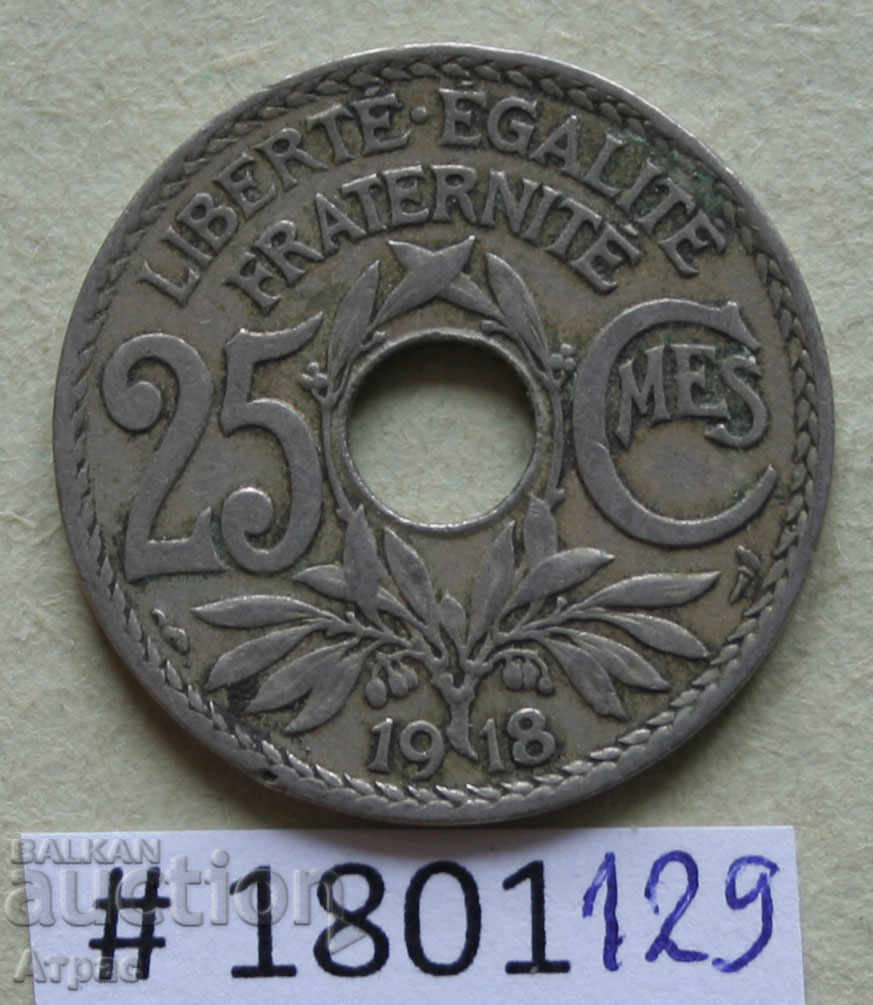 25 centimetri 1918 Franța