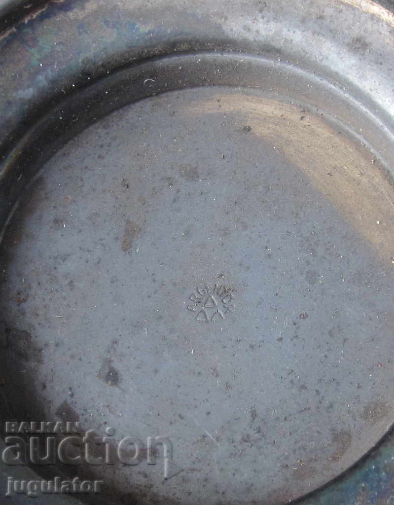 old antique Art Nouveau silver silver glass ARGENTOR - 6 old antique Art Nouveau silver silver glass ARGENTOR - 6