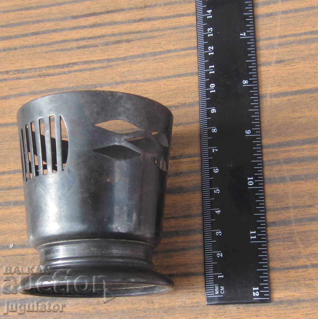 old antique Art Nouveau silver silver glass ARGENTOR - 7 old antique Art Nouveau silver silver glass ARGENTOR - 7