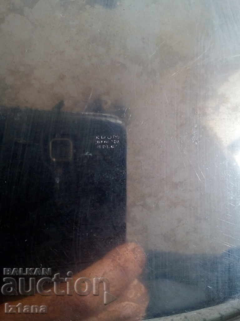 Auction Plate, plate of stainless steel Auction Plate, plate of stainless steel