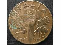 Italia - 10 centimesi 1941
