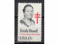 1980. USA. Emily Bissel (1861-1948), κοινωνικός λειτουργός.