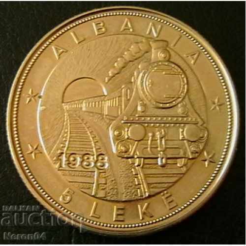 5 φως 1988, Αλβανία