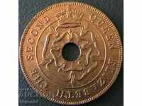 1 penny 1954, sudul Rhodesiei