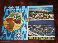 Carte poștală GRAN CANARIA - GARDEN CANARY - SPANIA - 1976