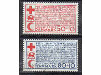 1966. Danemarca. Crucea Roșie - caritate.