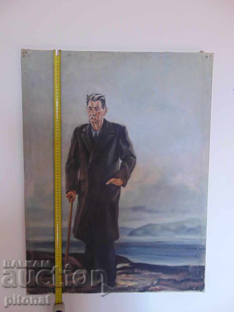 Delivery of An old copy of the painting by Pavel Korin "Maxim Gorky" Delivery of An old copy of the painting by Pavel Korin "Maxim Gorky"