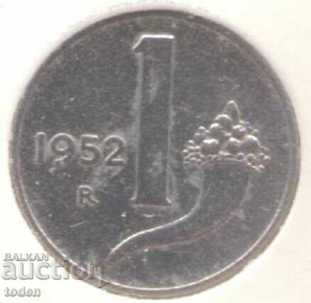 Italy-1 Lira-1952 R-KM# 92-rare с цена 2.00 лв. | € 1.02 Italy-1 Lira-1952 R-KM# 92-rare с цена 2.00 лв. | € 1.02