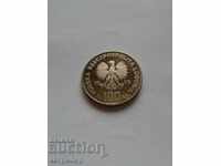 100 zloți Polonia 1979 dovadă de argint.