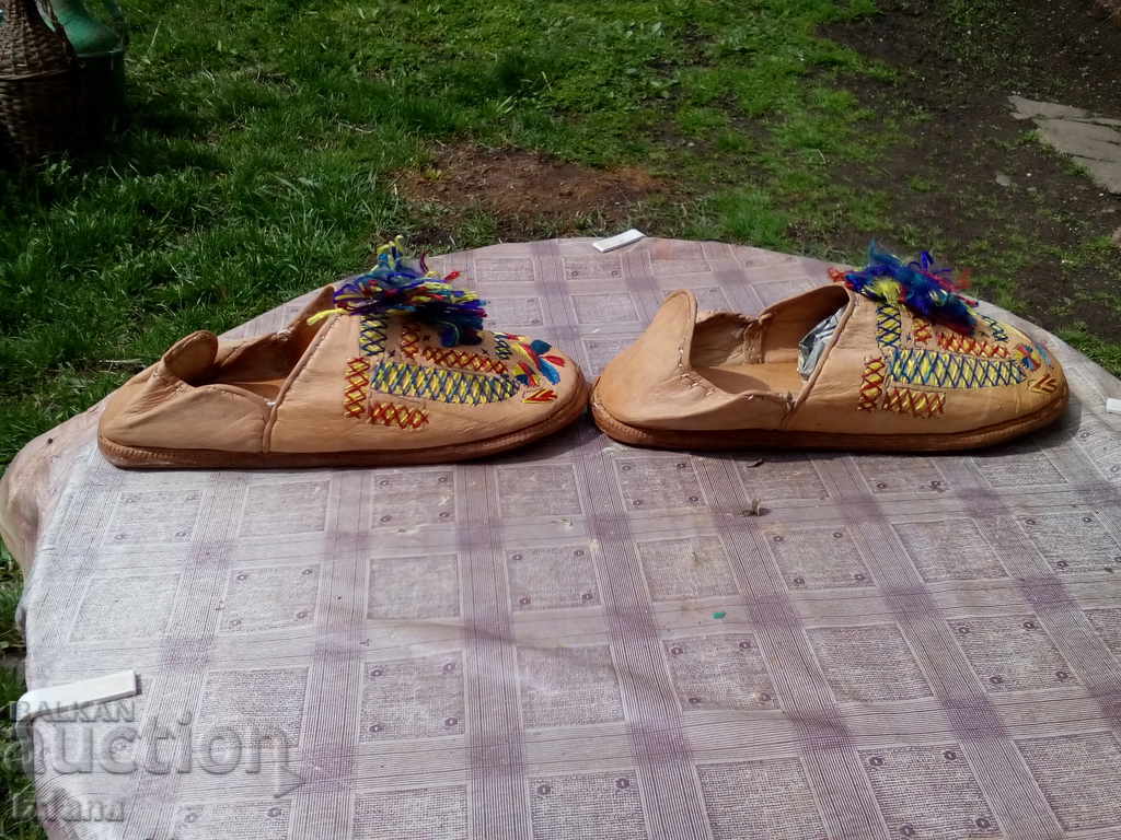 Delivery of Old leather shoes, horns Delivery of Old leather shoes, horns