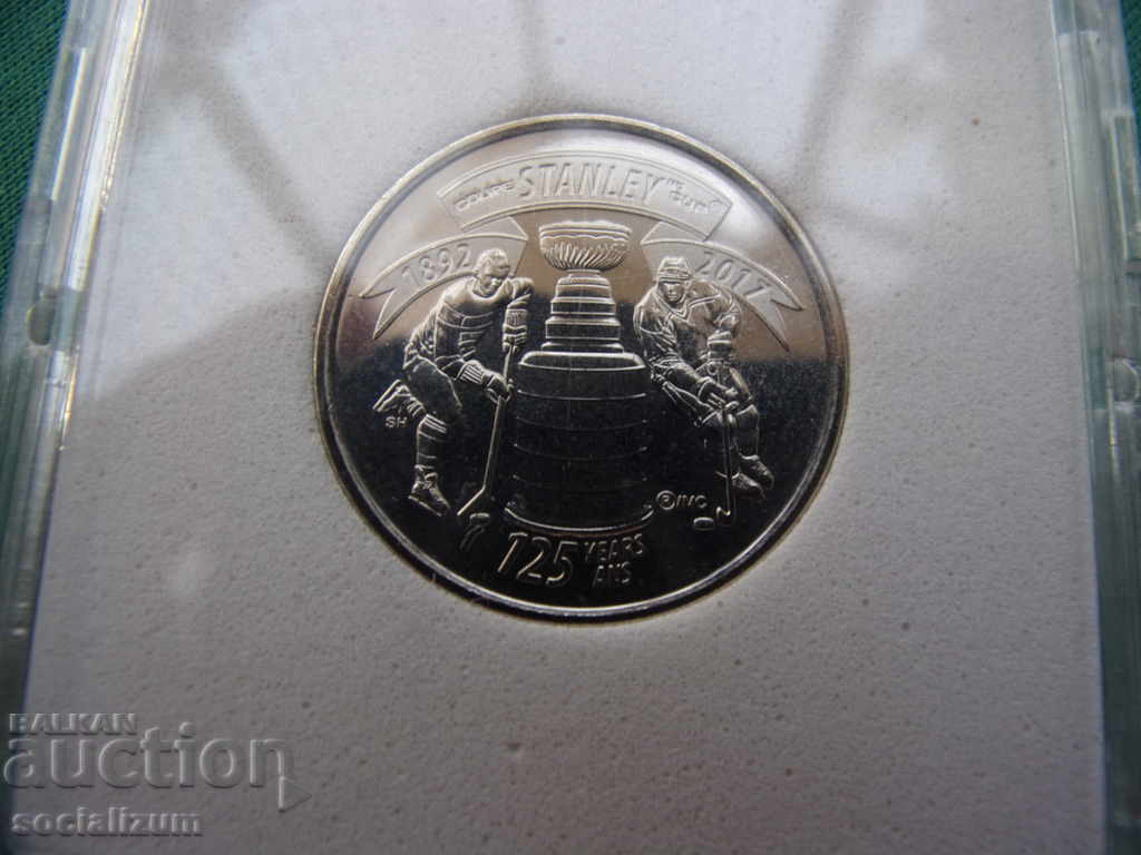 Canada 25 Cent 2017 Stanley Cup UNC (3) (r-k) cu preț € 6.14 | 12.01 BGN