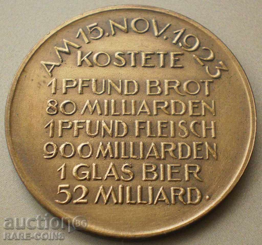 Germania Weimar 900 Miliarde 1923 10gr. 32 mm. UNC (3) (r-k)