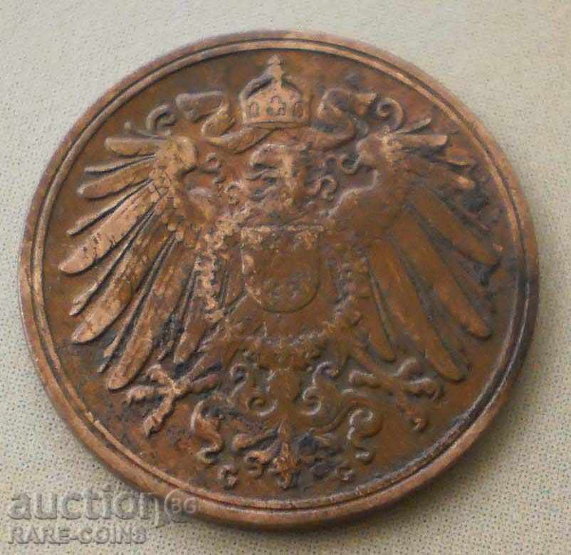 Γερμανία 1 Pfnig 1892 G R (4) (r-k) με τιμή € 12.78 | 25.00 BGN