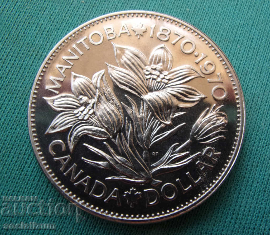 Canada 1 dolar 1970 UNC (5) (r-k)