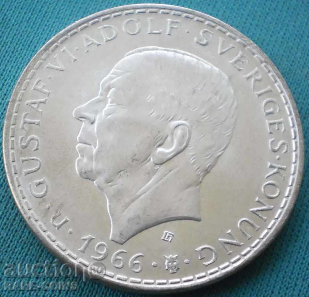 Suedia 5 Crones 1966 UNC Silver (5) (r-k) cu preț € 17.90 | 35.01 BGN