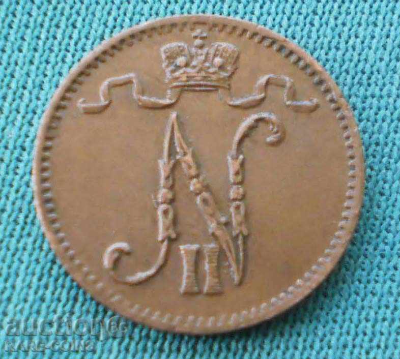 Russia - Finland 1 Penny 1909 UNC (5) (r-k)