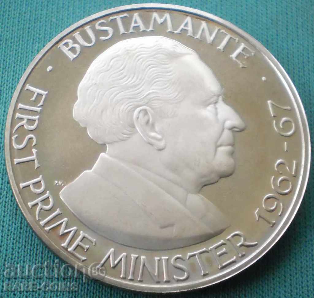 Jamaica 1 Dolar 1973 29g 38mm. UNC PROOF (5) (r-k) cu preț € 8.18 | 16.00 BGN