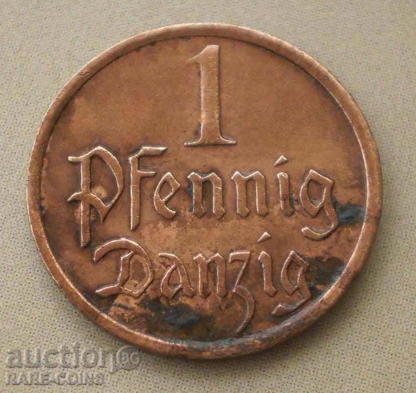 Danzig Germania 1 Pfennig 1937 (5) (r-k) cu preț € 8.18 | 16.00 BGN