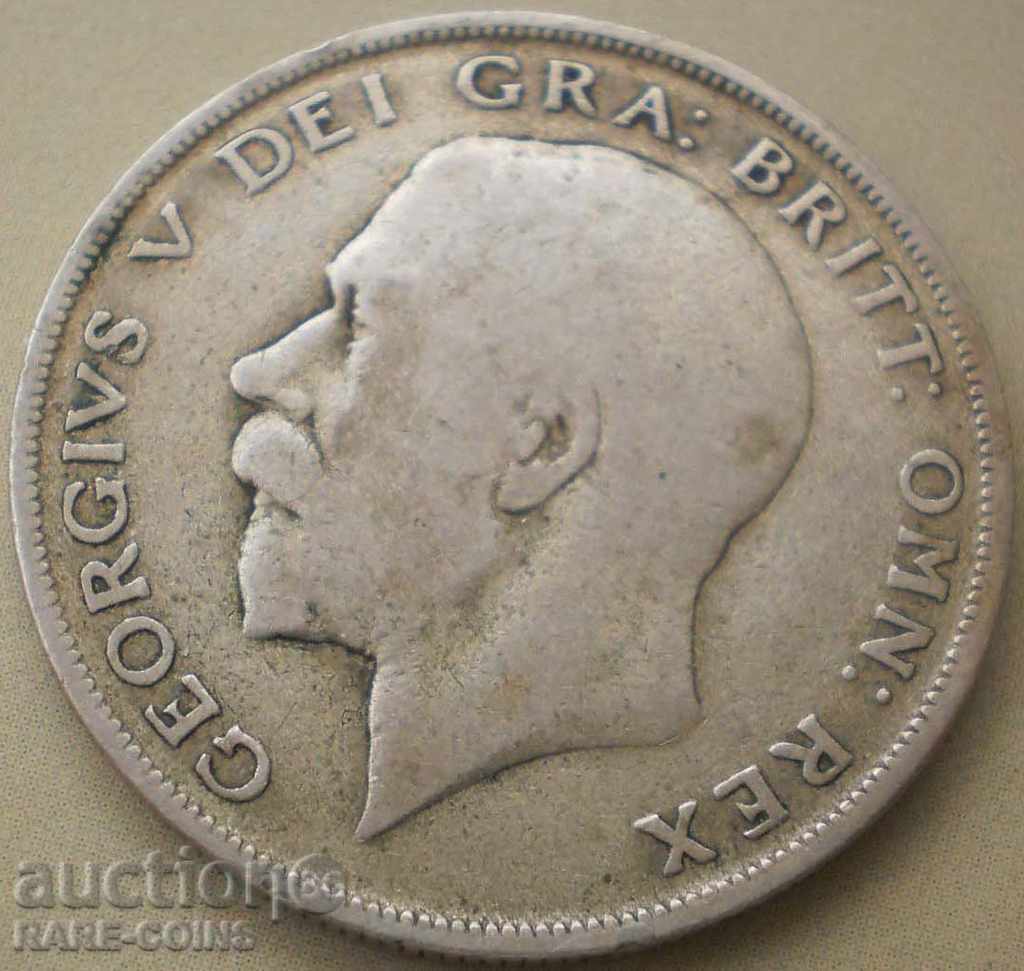 Marea Britanie 1/2 Coroana 1922 Argint (5) (r-k) cu preț € 7.67 | 15.00 BGN