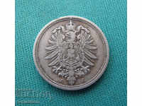 Германия Хамбург  10  Пфенниг  1876 J Рядка Монета