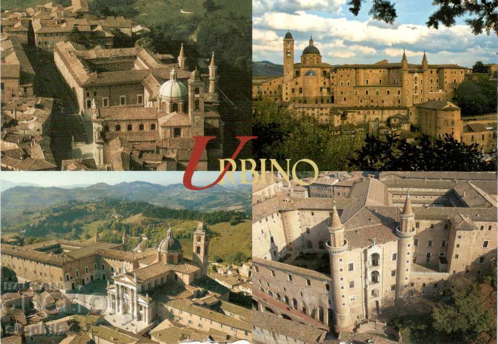 Carte poștală - Urbino - format mare