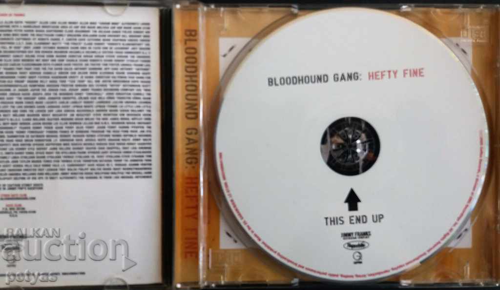 Bloodhound Gang - Hefty Fine (EU Version) with price 4.50 BGN | € 2.30
