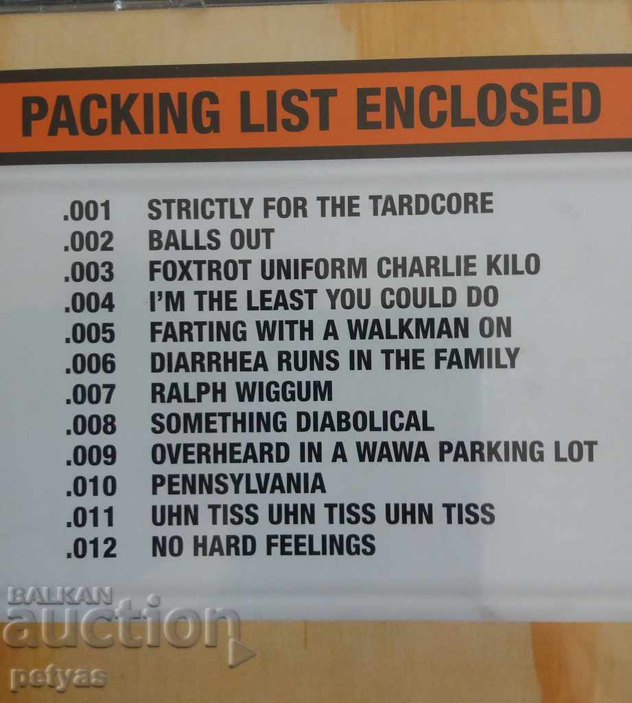 Auction  Bloodhound Gang - Hefty Fine (EU Version)