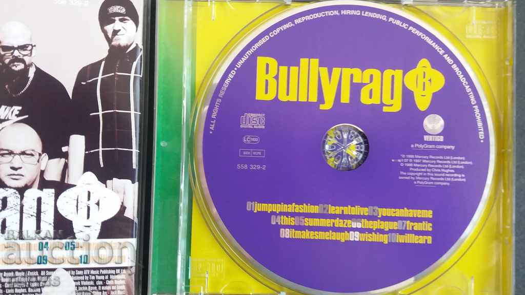 Bullyrag - songs of praise full album [Full Album] with price 4.50 BGN | € 2.30