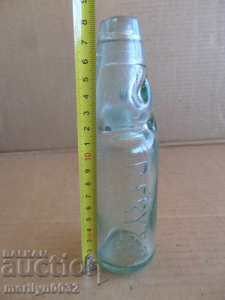 Bottle with ball, soda, bottle of lemonade with price 89.00 BGN | € 45.50