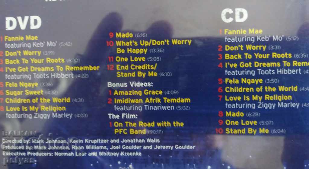 Delivery of SD - Playing for Change Live [DVD + CD] -rege