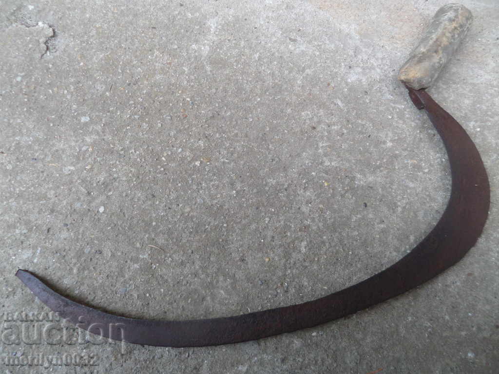 Ottoman sickle with a gravy cutter, blade, wrought iron - 5 Ottoman sickle with a gravy cutter, blade, wrought iron - 5