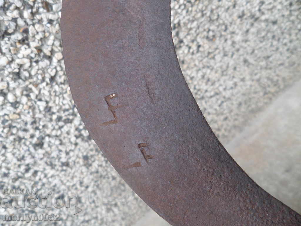 Ottoman sickle with a gravy cutter, blade, wrought iron - 6 Ottoman sickle with a gravy cutter, blade, wrought iron - 6