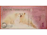 Арктика 1 Долар 2012 UNC  (r-с)