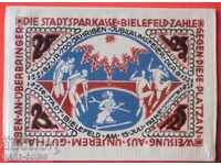 Германия Копринена Банкнота 25 Maрkи 1921Very Rare UNC (r-с)