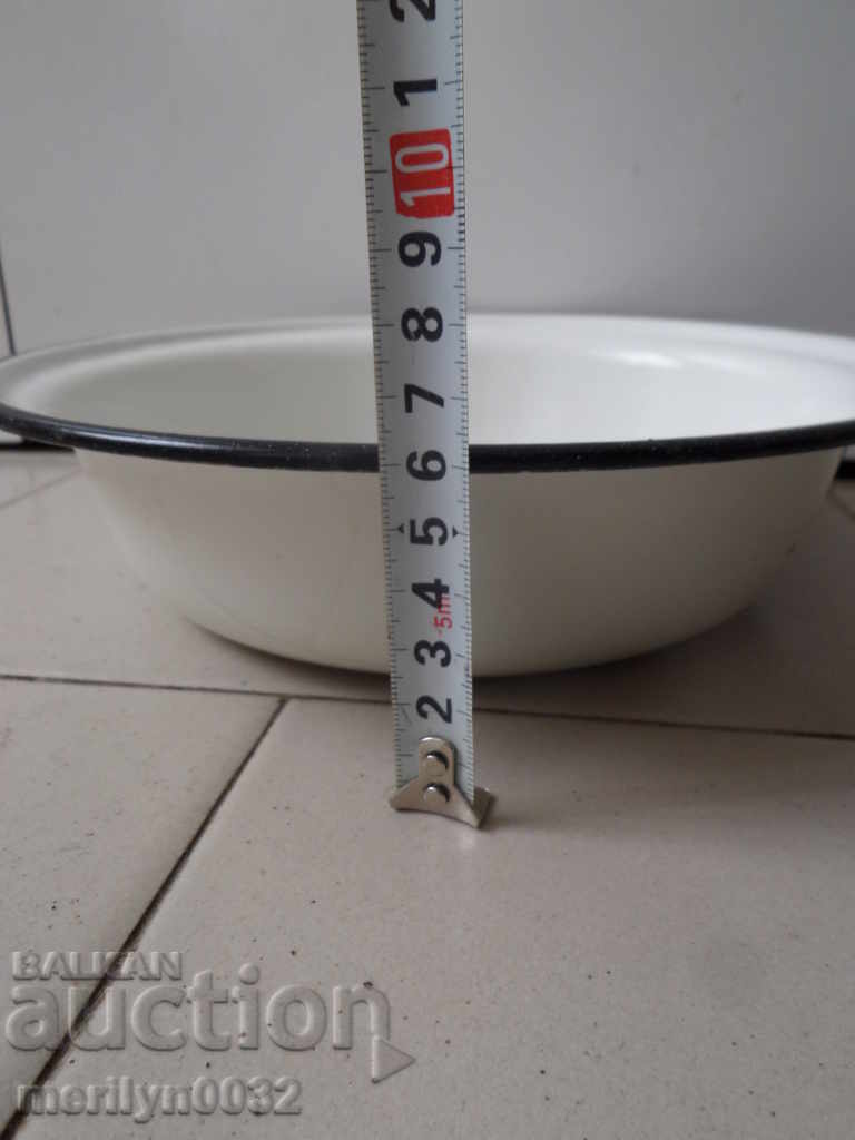 Delivery of Enamelled salt basin, basin, enameled vessel, USSR Delivery of Enamelled salt basin, basin, enameled vessel, USSR
