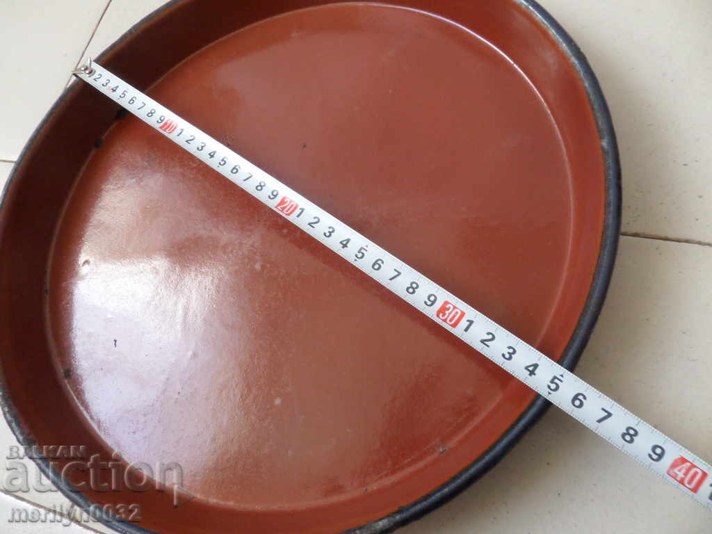 Enamelled tray, tray, enamel vessel 1946 - 5 Enamelled tray, tray, enamel vessel 1946 - 5