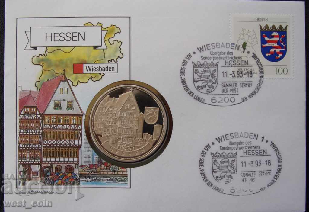 Pheromone 1993 Postage Hessen NUMISBRIEFE