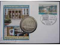 Геремания 2012 Пощенски плик Тюрингия NUMISBRIEFE