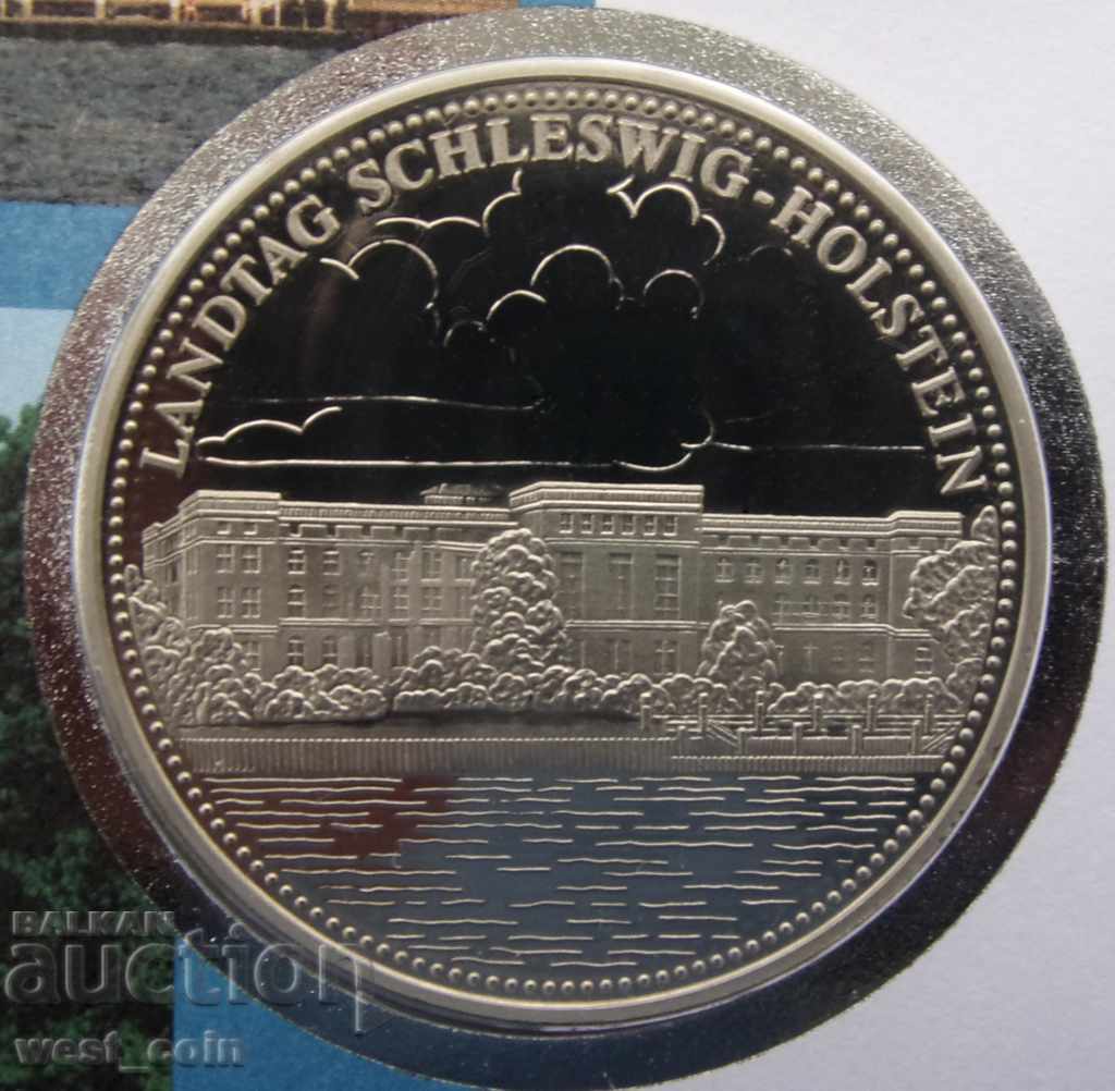 Peremiah 2018 Plic poștal Schleswig-Holstein NUMISBRIEFE cu preț € 9.20 | 17.99 BGN Peremiah 2018 Plic poștal Schleswig-Holstein NUMISBRIEFE cu preț € 9.20 | 17.99 BGN